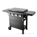 4 Burners Outdoor Flat Top Grill